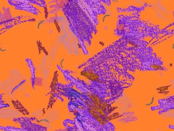 Etnik El Çekim Başlığı. Yatay Şablon Mor Arkaplan Üzerine Şirin Büyük Sanatsal Kusursuz Şekil. Büyük Çağdaş Asgari Yazdırma. Geometrik El Çizim Başlığı.