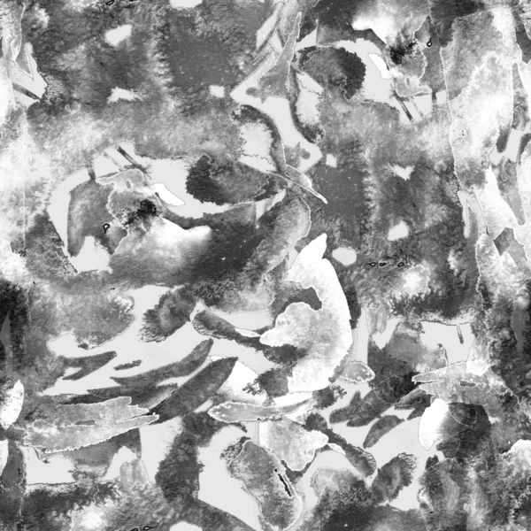 Penseel Slagpatroon Monochroom Aquarelgeometrie Print Pastel Aquarelachtergrond Handgetekende Abstracte Kunstlijn — Stockfoto