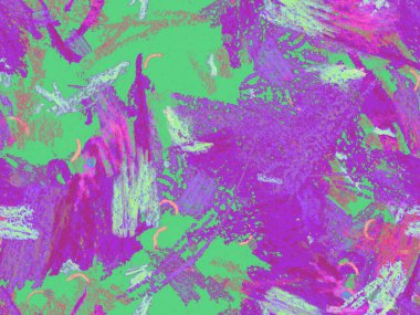 Güzel pastel boya dokusu. Kırmızı, Yeşil, Mavi Yatay Şablon Üzerine Sevimli Büyük Çağdaş Geometrik Kusursuz Desen. Büyük Moda Asgari Baskısı. Moda Boya Dokusu.