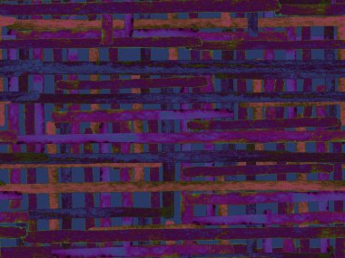 Bauhaus Kusursuz Düzen. Suluboya Geometrik Mor Çizgiler Tasarımı. Sanat Organik Geo Arkaplanı. Büyük Moda Asgari Baskı. Moda Eğlencesi Soyut Boyası Suluboya Renk Çizgileri.