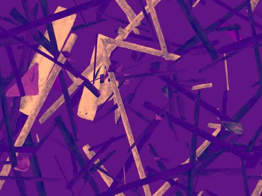 Bauhaus Kusursuz Düzen. Suluboya Geometrik Mor Çizgiler Tasarımı. Sanat Organik Geo Arkaplanı. Büyük Olağandışı Asgari Parmak izi. Moda Eğlencesi Soyut Boyası Suluboya Renk Çizgileri.