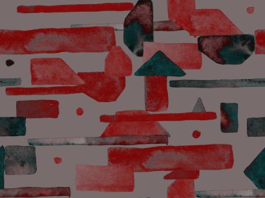 Bauhaus Kusursuz Düzen. Suluboya Geometrik Mor Çizgiler Tasarımı. Sanat Organik Geo Arkaplanı. Büyük Moda Asgari Baskı. Moda Eğlencesi Soyut Boyası Suluboya Renk Çizgileri.