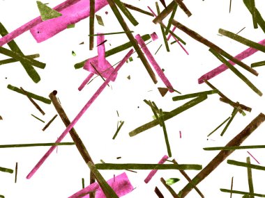 Bauhaus Kusursuz Düzen. Suluboya Geometrik Kırmızı Pembe Çizgiler Tasarımı. Sanat Organik Geo Arkaplanı. Büyük Olağandışı Asgari Parmak izi. Moda Eğlencesi Soyut Boyası Suluboya Renk Çizgileri.