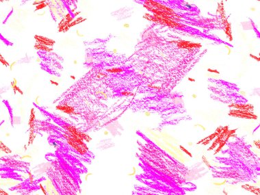 Soyut Başlık Deseni. Kırmızı Üzerine Şirin Büyük Moda Geometrik Desenli, Yatay Şablon İçin Pembe Arkaplan. Büyük Sanatsal Asgari Baskı. Sanatsal Başlık Deseni.