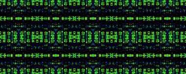 Eğlenceli Dikdörtgen İkat Uyumu. Suluboya Etnik Tasarım. Boya fırçası Python arka planı. Sembol geometrik mayo deseni. Yılan Derisi Rastgele Doku. Turkuaz ve siyah Etnik Kusursuz Desen.