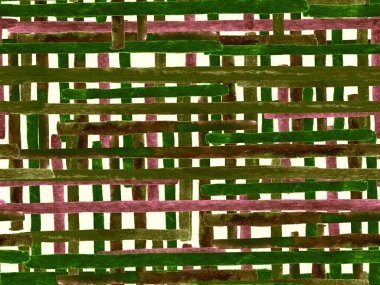 Bauhaus Kusursuz Düzen. Suluboya Geometrik Yeşil Teal Çizgileri Tasarımı. Sanat Organik Geo Arkaplanı. Büyük Moda Asgari Baskı. Moda Eğlencesi Soyut Boyası Suluboya Renk Çizgileri.