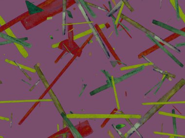 Bauhaus Kusursuz Düzen. Suluboya Geometrik Kırmızı Pembe Çizgiler Tasarımı. Sanat Organik Geo Arkaplanı. Büyük Moda Asgari Baskı. Moda Eğlencesi Soyut Boyası Suluboya Renk Çizgileri.