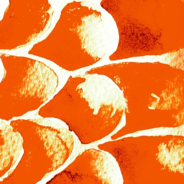 Pembe Kırmızı Yılan Tasarımı. Suluboya El Çizilmiş Piton Yazısı. Kobra Derisi Egzotik Doku. Geometrik Yılan Arkaplanı. Zehir ve Yılan derisi. Suluboya El Boyalı Arkaplan.