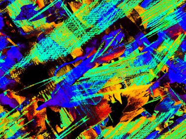 Suluboya kusursuz desen. Sıvı, dikişsiz kiremit. Psikedelik Kâğıt. Soyut Doku Arkaplanı. Geometrik Suluboya Kumaş Tasarımı. Klasik Doku İllüstrasyonu. Yeşil ve Kırmızı
