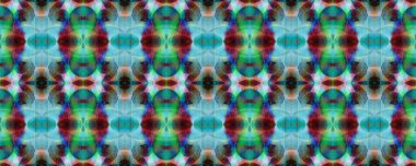 Sembol geometrik mayo deseni. Boyalı fırça Aztek arka planı. Kilim Rastgele Halı dokusu. Mavi, Gri, Kırmızı Pastel Eğlenceli Dikdörtgen İkat İlişkisi. Etnik Kusursuz Düzen. Suluboya Etnik Tasarım. 