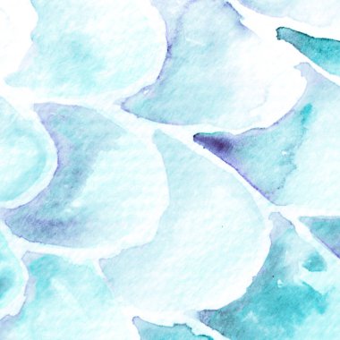 Turkuaz Mavi Yılan Tasarımı. Suluboya El Çizilmiş Piton Yazısı. Kobra Derisi Egzotik Doku. Geometrik Yılan Arkaplanı. Zehir ve Yılan derisi. Suluboya El Boyalı Arkaplan.