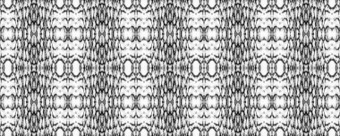 Eğlenceli Dikdörtgen İkat Uyumu. Siyah ve Beyaz Yılan Derisi Rastgele Doku. Suluboya Etnik Tasarım. Boya fırçası Python arka planı. Sembol geometrik mayo deseni. Etnik Kusursuz Desen.