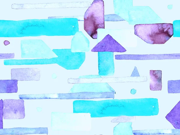 Bauhaus Kusursuz Düzen. Suluboya Geometrik İndigo, Mavi Çizgiler Tasarımı. Sanat Organik Geo Arkaplanı. Büyük Olağandışı Asgari Parmak izi. Moda Eğlencesi Soyut Boyası Suluboya Renk Çizgileri.