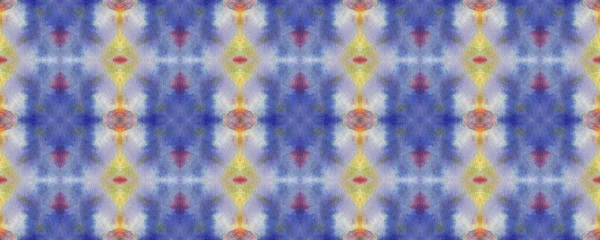 Boyalı fırça Aztek arka planı. Mavi, Kırmızı, Yeşil Pastel Eğlenceli Dikdörtgen İkat İlişkisi. Etnik Kusursuz Düzen. Kilim Rastgele Halı dokusu. Sembol geometrik mayo deseni. Suluboya Etnik Tasarım. 