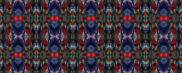 Suluboya Etnik Tasarım. Siyah, Kırmızı, Bej ve Mavi Geleneksel Spalier dokusu. Dikdörtgen Coğrafi Uyum. Etnik Kusursuz Düzen. Kilim Yerlilerinin Geçmişi. Ikat Geometrik Mayo Deseni.