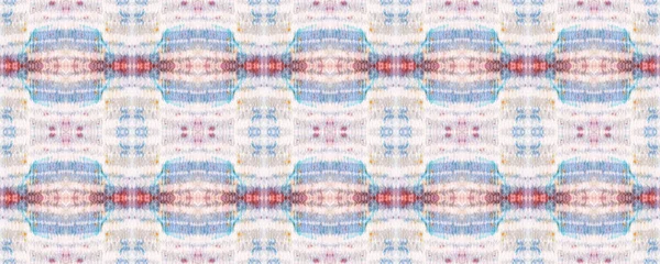 Etnik Kusursuz Düzen. Eğlenceli Dikdörtgen İkat Uyumu. Suluboya Etnik Tasarım. Boya fırçası Python arka planı. Sembol geometrik mayo deseni. Yılan Derisi Rastgele Doku. Kırmızı, bej ve mavi