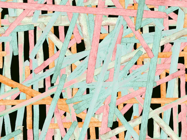 Bauhaus Kusursuz Düzen. Suluboya Geometrik Kırmızı Pembe Çizgiler Tasarımı. Sanat Organik Geo Arkaplanı. Büyük Modern Asgari Baskı. Moda Eğlencesi Soyut Boyası Suluboya Renk Çizgileri.