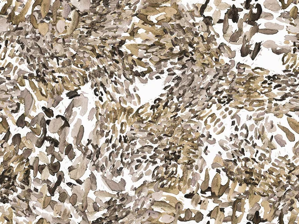 Siyah ve Beyaz Leopar desensiz. Suluboya El Çita Yazısı. Vahşi Cilt Egzotik Doku. Geometrik Kürk arka planı. Leopar ve Jaguar Deri. Suluboya El Boyalı Cilt Deseni.