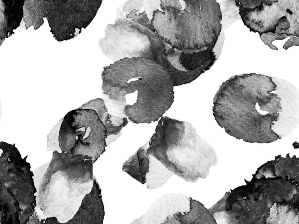 Yaz Vintage Arkaplanı. Çiçek Ayurveda deseni. Monokrom ve Gri Ölçekli Biyopullu Yasemin Kusursuz Şablon. Canlı Sakura ve Jasmine Print. Suluboya Turuncu Çiçek ve Yapraklar.