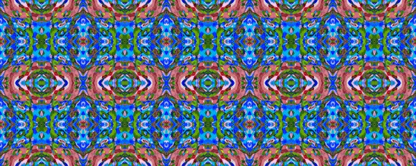 Geometrik Etnik Kusursuz Düzen. Gökyüzü Eğlenceli Simetrik Sınır Uyumu. Suluboya El Çizilmiş Batik. Psikedelik Halk Arkaplanı. Allover Etnik Mayo Tasarımı. Ikat Yatay Doku.