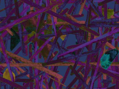 Bauhaus Kusursuz Düzen. Suluboya Geometrik Mor Çizgiler Tasarımı. Sanat Organik Geo Arkaplanı. Büyük Sanatsal Asgari Baskı. Moda Eğlencesi Soyut Boyası Suluboya Renk Çizgileri.