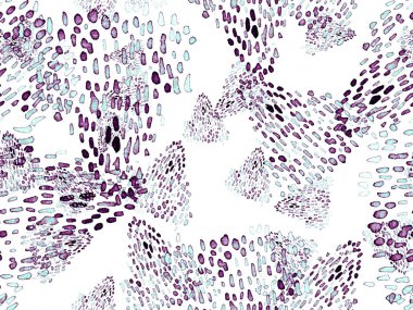Çivit mavisi, kusursuz hayvan deseni. Suluboya el izi. Afrika egzotik kamuflajı. Geometrik suluboya arka plan. Vahşi hayvan kürkü dokusu. Suluboya El Boyalı Cilt Deseni.