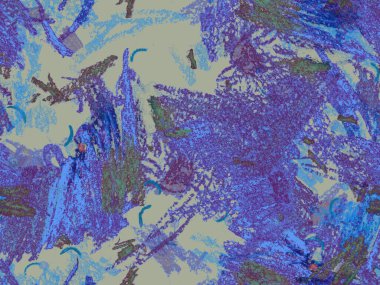 Soyut Başlık Deseni. Sevimli Büyük Moda Geometrik Mavinin Kusursuz Şablonu, Yatay Şablon için İndigo Arkaplanı. Büyük Yaratıcı Asgari Yazdırma. Sanatsal Başlık Deseni.