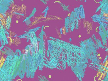 Güzel pastel boya dokusu. Kırmızı, Yeşil, Mavi Yatay Şablon Üzerine Şirin Büyük Sanatsal Kusursuz Şekil. Büyük Olağandışı Asgari Parmak izi. Moda Boya Dokusu.