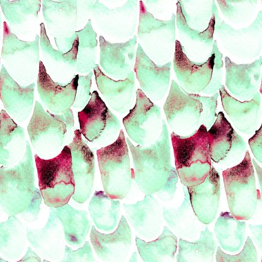 Mavi Turkuaz Yılan Kusursuz Şablon. Suluboya El Çizilmiş Piton Yazısı. Kobra Derisi Egzotik Doku. Geometrik Yılan Arkaplanı. Zehir ve Yılan derisi. Suluboya El Boyalı Döşeme Deseni.