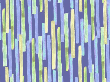 Bauhaus Kusursuz Düzen. Suluboya Geometrik İndigo, Mavi Çizgiler Tasarımı. Sanat Organik Geo Arkaplanı. Büyük Olağandışı Asgari Parmak izi. Moda Eğlencesi Soyut Boyası Suluboya Renk Çizgileri.