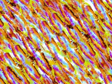 Hayvan kamuflajı arka planı. Afrika deseni. Yeşil ve Kırmızı Suluboya Kamuflaj Tasarımı. Soyut Safari fayansı. Zebra Deri İzi. Çizgili, kusursuz desen. Geometrik Hayvan Dokusu.