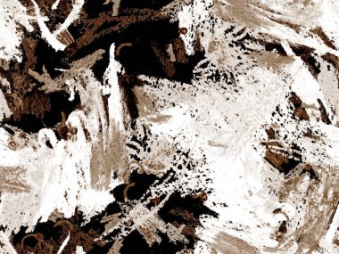 Güzel pastel boya dokusu. Yatay Şablon için Siyah ve Beyaz Arkaplanda Sevimli Büyük Çağdaş Geometrik Kusursuz Desen. Büyük Moda Asgari Baskı. Moda Boya Dokusu.