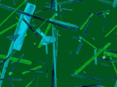 Bauhaus Kusursuz Düzen. Suluboya Geometrik Yeşil Teal Çizgileri Tasarımı. Sanat Organik Geo Arkaplanı. Büyük Modern Asgari Baskı. Moda Eğlencesi Soyut Boyası Suluboya Renk Çizgileri.