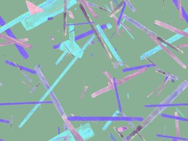 Bauhaus Kusursuz Düzen. Suluboya Geometrik Yeşil Teal Çizgileri Tasarımı. Sanat Organik Geo Arkaplanı. Büyük Moda Asgari Baskı. Moda Eğlencesi Soyut Boyası Suluboya Renk Çizgileri.