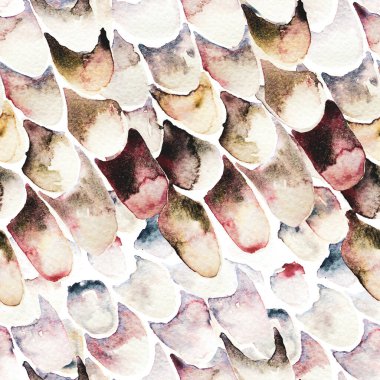 Tek Krom Yılanlı Kusursuz Şablon. Suluboya El Çizilmiş Piton Yazısı. Kobra Derisi Egzotik Doku. Geometrik Yılan Arkaplanı. Zehir ve Yılan derisi. Suluboya El Boyalı Döşeme Deseni.