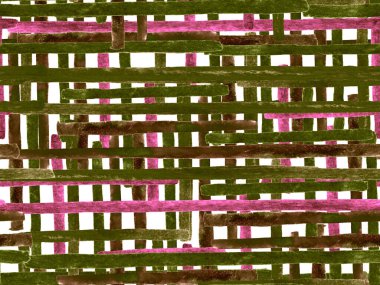 Bauhaus Kusursuz Düzen. Suluboya Geometrik Kırmızı Pembe Çizgiler Tasarımı. Sanat Organik Geo Arkaplanı. Büyük Moda Asgari Baskı. Moda Eğlencesi Soyut Boyası Suluboya Renk Çizgileri.