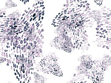 Siyah ve Beyaz Hayvani Kusursuz Şablon. Suluboya el izi. Afrika egzotik kamuflajı. Geometrik suluboya arka plan. Vahşi hayvan kürkü dokusu. Suluboya El Boyalı Cilt Deseni.