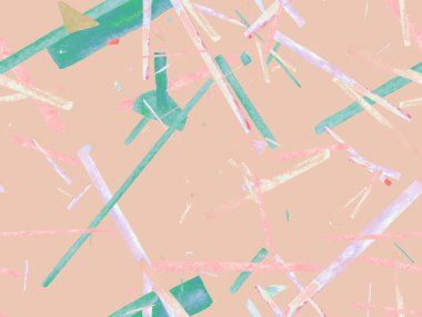 Bauhaus Kusursuz Düzen. Suluboya Geometrik Kırmızı Pembe Çizgiler Tasarımı. Sanat Organik Geo Arkaplanı. Büyük Olağandışı Asgari Parmak izi. Moda Eğlencesi Soyut Boyası Suluboya Renk Çizgileri.