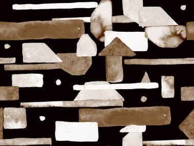 Bauhaus Kusursuz Düzen. Suluboya Geometrik Siyah ve Beyaz Çizgiler Tasarımı. Sanat Organik Geo Arkaplanı. Büyük Yaratıcı Asgari Baskı. Moda Eğlencesi Soyut Boyası Suluboya Renk Çizgileri.