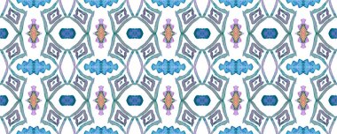 Teal Blue Suluboya Canlı Tasarım. Boya fırçası Geo Arkaplanı. Eğlenceli Bauhaus Geometrik Desenli Rastgele Doku. Geometrik Memphis Kusursuz Düzen. Eğlenceli Dikdörtgen Comtemporary Uyum.