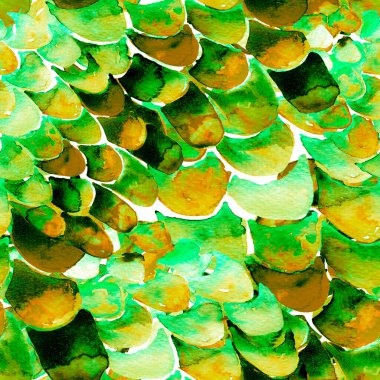 Bilge Yeşil Yılan Kusursuz Şablon. Suluboya El Çizilmiş Piton Yazısı. Kobra Derisi Egzotik Doku. Geometrik Yılan Arkaplanı. Zehir ve Yılan derisi. Suluboya El Boyalı Döşeme Deseni.