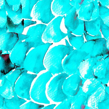 Mavi Turkuaz Yılan Kusursuz Şablon. Suluboya El Çizilmiş Piton Yazısı. Kobra Derisi Egzotik Doku. Geometrik Yılan Arkaplanı. Zehir ve Yılan derisi. Suluboya El Boyalı Döşeme Deseni.