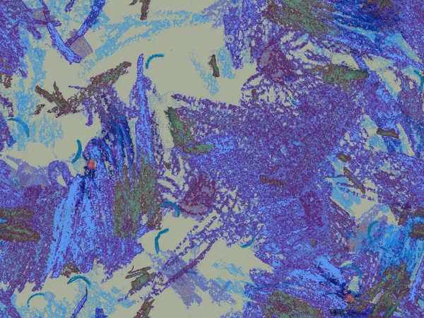 Soyut Başlık Deseni. Sevimli Büyük Moda Geometrik Mavinin Kusursuz Şablonu, Yatay Şablon için İndigo Arkaplanı. Büyük Yaratıcı Asgari Yazdırma. Sanatsal Başlık Deseni.