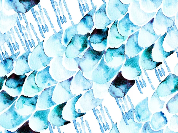 Mavi leopar desensiz Indigo deniz mavisi. Suluboya El Çita Yazısı. Vahşi Cilt Egzotik Doku. Geometrik Kürk arka planı. Leopar ve Jaguar Deri. Suluboya El Boyalı Cilt Deseni.