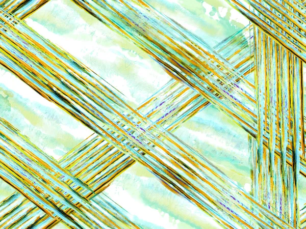 Groen Aqua Menthe Aquarel Camouflage Design Abstracte Safari Tegel Stripes — Stockfoto