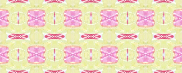 Ethnic Symmetric Triangles Rapport. Summer Safari Background.  Watercolor Horizontal Vibrant Design. Africa Geometric Swimwear Pattern. Rainbow Chevron Folk Texture. African Seamless Pattern.