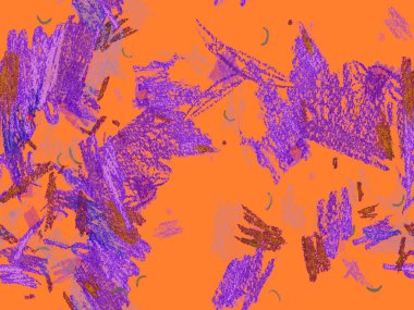 Yaratıcı Boya Başlığı. Kırmızı Üzerine Şirin Büyük Sanatsal Kusursuz Desen, Yatay Şablon İçin Pembe Arkaplan. Büyük Yaratıcı Asgari Yazdırma. Soyut Boya Başlığı.