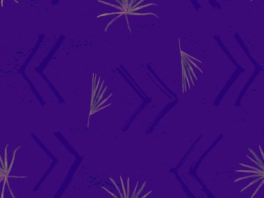 Ultraviyole egzotik desen. Canavar yaprakları ve amber çiçekleri yaz baskısı. Doymuş büyük çiçekli mayo izi. Yatay Kaliforniya doğal doku tasarımı. Aşırı doğal botanik tasarımı.