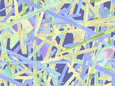 Bauhaus Kusursuz Düzen. Suluboya Geometrik İndigo, Mavi Çizgiler Tasarımı. Sanat Organik Geo Arkaplanı. Büyük Moda Asgari Baskı. Moda Eğlencesi Soyut Boyası Suluboya Renk Çizgileri.