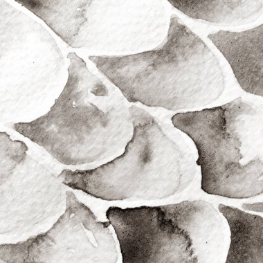 Gri ve Bej Yılan Tasarımı. Suluboya El Çizilmiş Piton Yazısı. Kobra Derisi Egzotik Doku. Geometrik Yılan Arkaplanı. Zehir ve Yılan derisi. Suluboya El Boyalı Arkaplan.